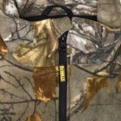 DeWalt Realtree Xtra Mens Camouflage Fleece Heated Vest With Battery -The Warming Store dewalt realtree xtra men s camouflage fleece heated vest with battery 128