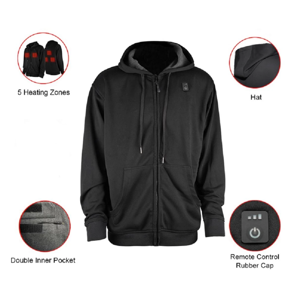 Dr.Warm 7.4V Heated Hoodie 6 Dr.Warm 7.4V Heated Hoodie - Image 4