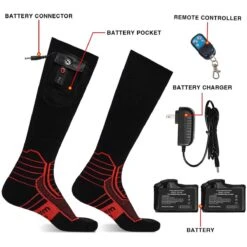 Dr.Warm 7V Wireless Heated Socks With Remote Control -The Warming Store dr warm 7v wireless heated socks with remote control 26