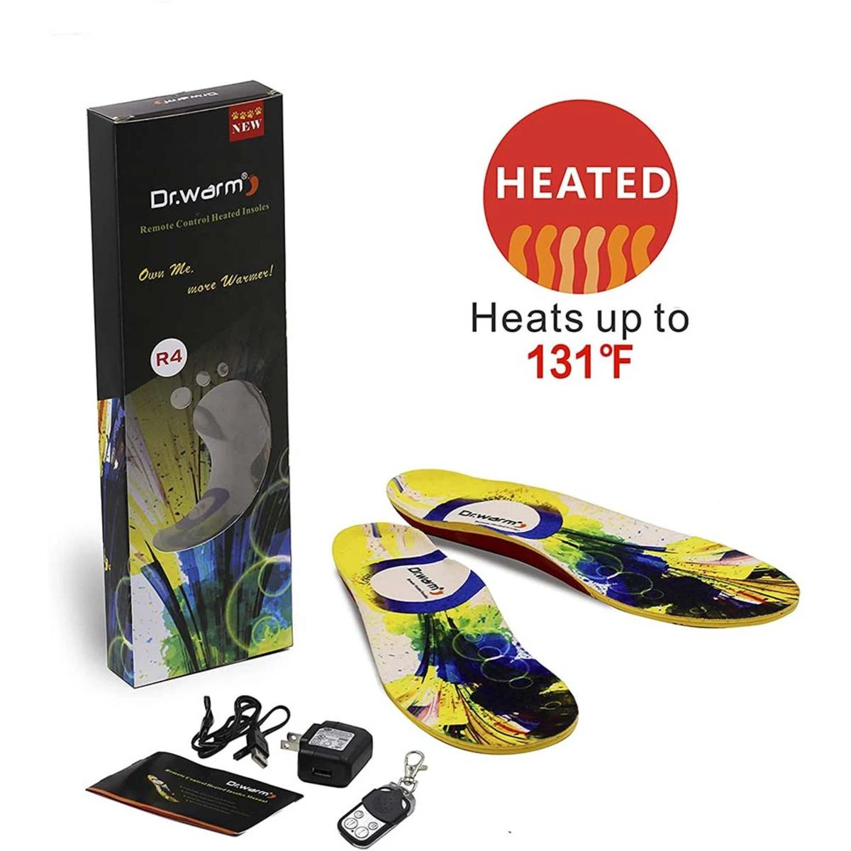Dr.Warm Heated Insoles Rechargeable Battery Heated Insoles With Arch Support 3 Dr.Warm Heated Insoles Rechargeable Battery Heated Insoles With Arch Support
