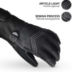 Dr.Warm Unisex Waterproof Electric Battery Heated Leather Gloves 11 Dr.Warm Unisex Waterproof Electric Battery Heated Leather Gloves -The Warming Store dr warm unisex waterproof electric battery heated leather gloves 23