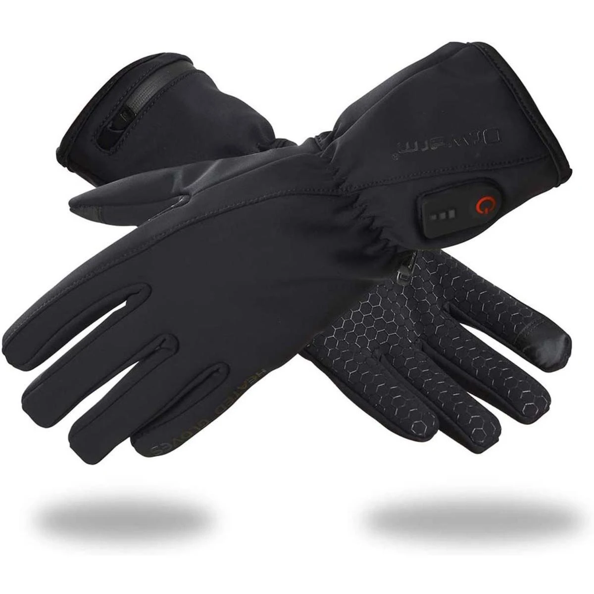 Dr.Warm Unisex Windproof Touchscreen Anti-Skip Rechargeable Heated Gloves Liners 3 Dr.Warm Unisex Windproof Touchscreen Anti-Skip Rechargeable Heated Gloves Liners