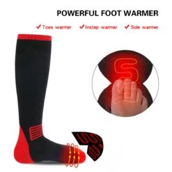 Dr.Warm Winter Sports Foot Warmer Electric Heated Socks 14 Dr.Warm Winter Sports Foot Warmer Electric Heated Socks -The Warming Store dr warm winter sports foot warmer electric heated socks 54