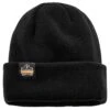 Ergodyne N-Ferno 6811ZI Zippered Rib Knit Beanie Hat (Bump Cap Included) - Black -The Warming Store ergodyne n ferno 6811zi zippered rib knit beanie hat bump cap included black 109