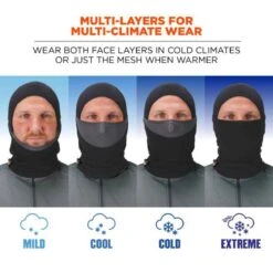 Ergodyne N-Ferno 6844 Balaclava Face Mask With Dual-Layer - Black 13 Ergodyne N-Ferno 6844 Balaclava Face Mask With Dual-Layer - Black -The Warming Store ergodyne n ferno 6844 balaclava face mask with dual layer black 106