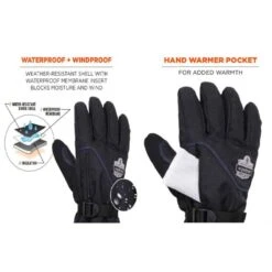 Ergodyne ProFlex 825WP Thermal Waterproof Winter Work Gloves -The Warming Store ergodyne proflex 825wp thermal waterproof winter work gloves 105