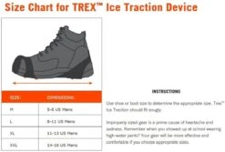 Ergodyne Trex 6304 Step-In Ice Cleats - Full Coverage -The Warming Store ergodyne trex full foot ice traction 102