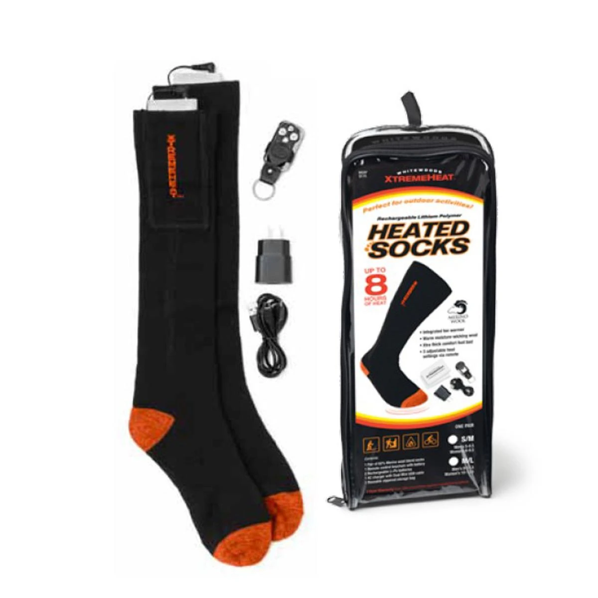 Erik Sports Xtremeheat Heated Socks With Remote 4 Erik Sports Xtremeheat Heated Socks With Remote - Image 2