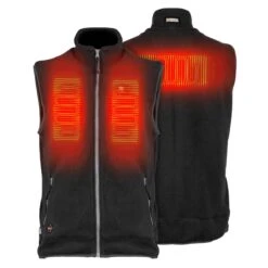 Fieldsheer Mobile Warming Mens Trek Fleece Heated Vest -The Warming Store fieldsheer mobile warming men s trek fleece heated vest 30