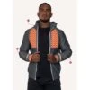 FNDN Heated LED Athletic Jacket With Built-In Heated Gloves