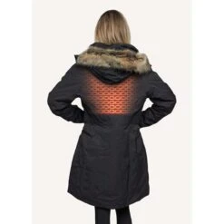 FNDN Womens Heated Parka With Built-in Heated Gloves 13 FNDN Womens Heated Parka With Built-in Heated Gloves -The Warming Store fndn women s heated parka with built in heated gloves 205