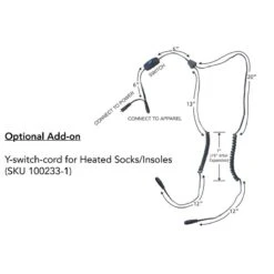 Gears Canada 12V Gen-X4 Electric Heated Socks 8 Gears Canada 12V Gen-X4 Electric Heated Socks -The Warming Store gears canada 12v gen x4 electric heated socks 105