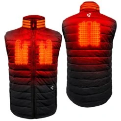 Gerbing 7V Mens Khione Puffer Heated Vest 2.0 -The Warming Store gerbing 7v men s khione puffer heated vest 2 0 104