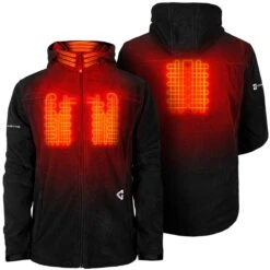 Gerbing 7V Mens Thermite Fleece Heated Jacket 2.0 -The Warming Store gerbing 7v men s thermite fleece heated jacket 2 0 129