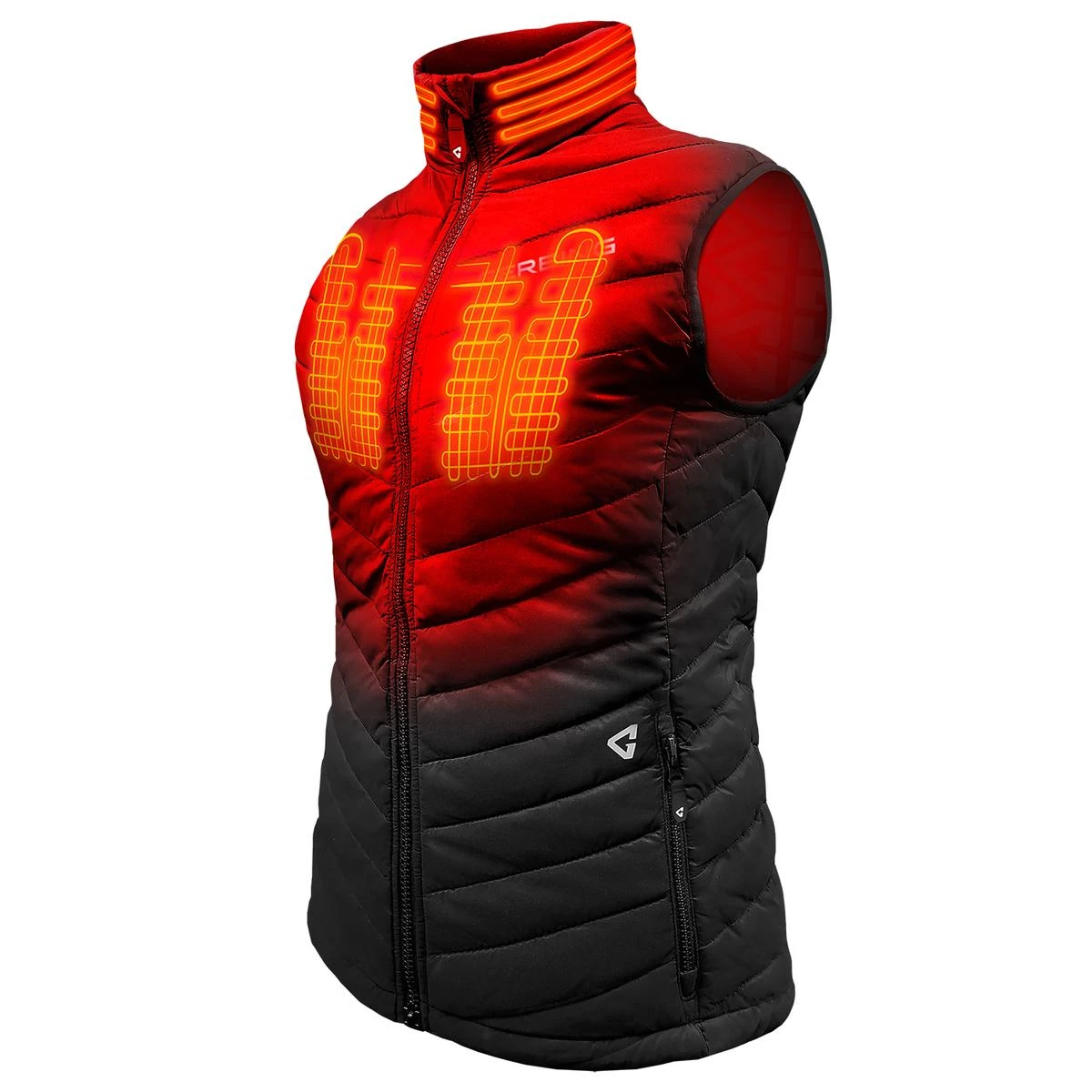 Gerbing 7V Womens Khione Puffer Heated Vest 2.0 3 Gerbing 7V Womens Khione Puffer Heated Vest 2.0