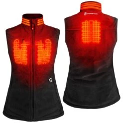 Gerbing 7V Womens Thermite Fleece Heated Vest 2.0 -The Warming Store gerbing 7v women s thermite fleece heated vest 2 0 120