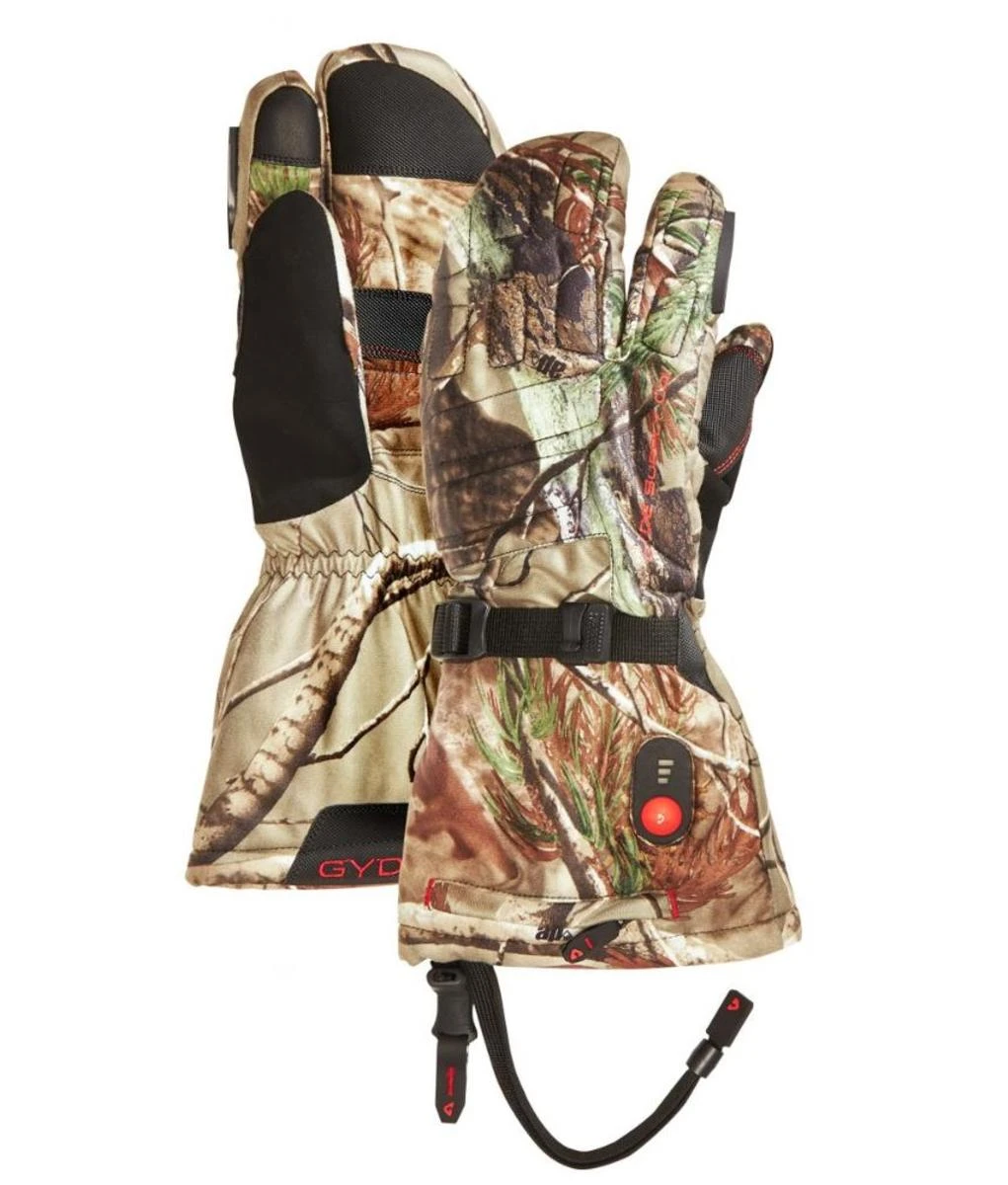 Gerbing Gyde 3-Finger Camouflage Heated Gloves - 7V Battery 3 Gerbing Gyde 3-Finger Camouflage Heated Gloves - 7V Battery