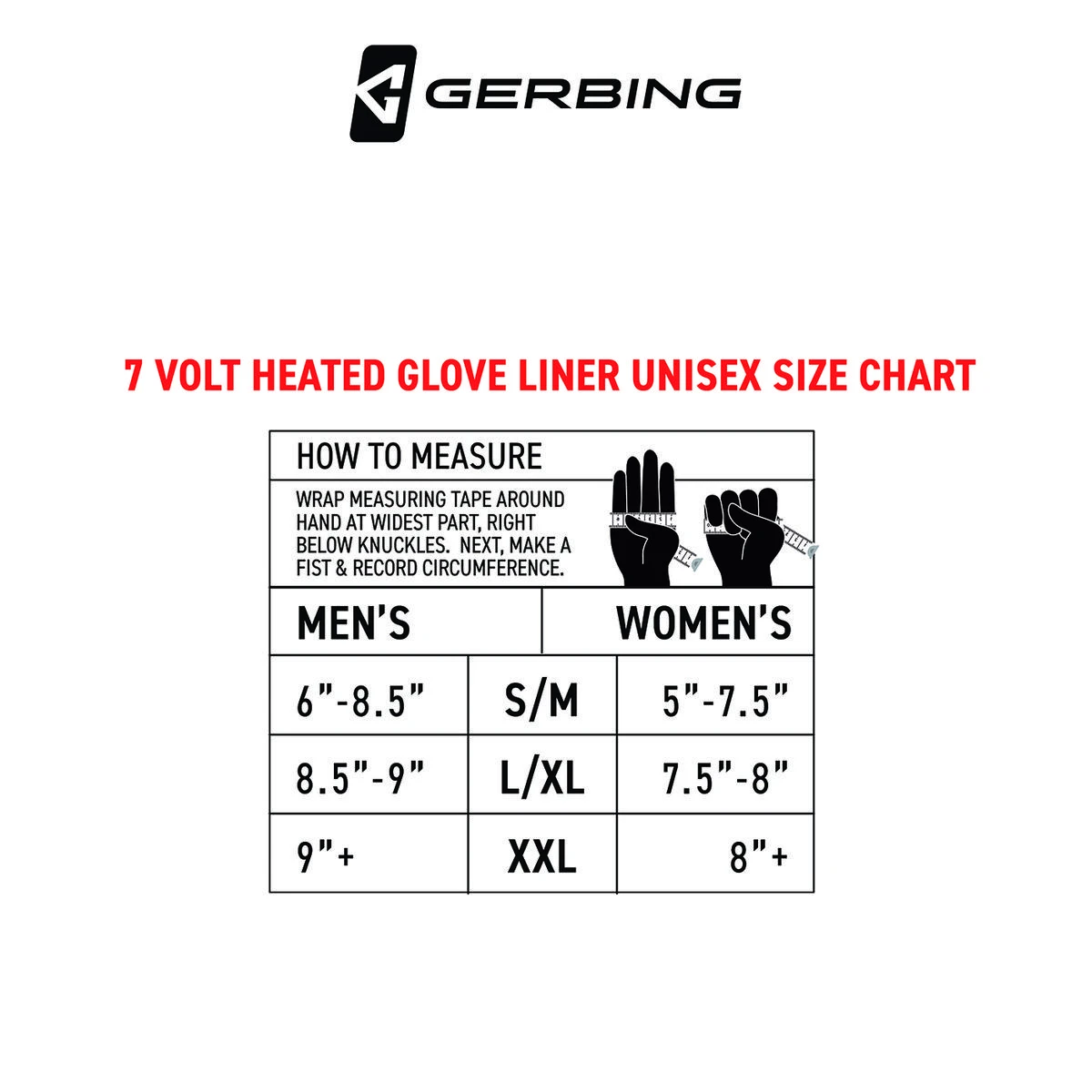 Gerbing Mens 7V Heated Glove Liners 8 Gerbing Mens 7V Heated Glove Liners - Image 6