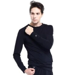 Glovii 7V Battery Heated Shirt - Black 11 Glovii 7V Battery Heated Shirt - Black -The Warming Store glovii 7v battery heated shirt 83