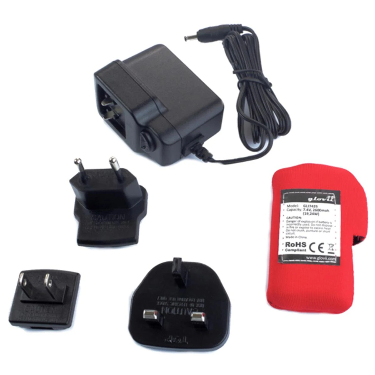 Glovii 7V Battery Heated Shirt - Black 6 Glovii 7V Battery Heated Shirt - Black - Image 4