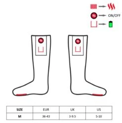 Glovii Battery Heated Slipper Socks -The Warming Store glovii battery heated slipper socks 29