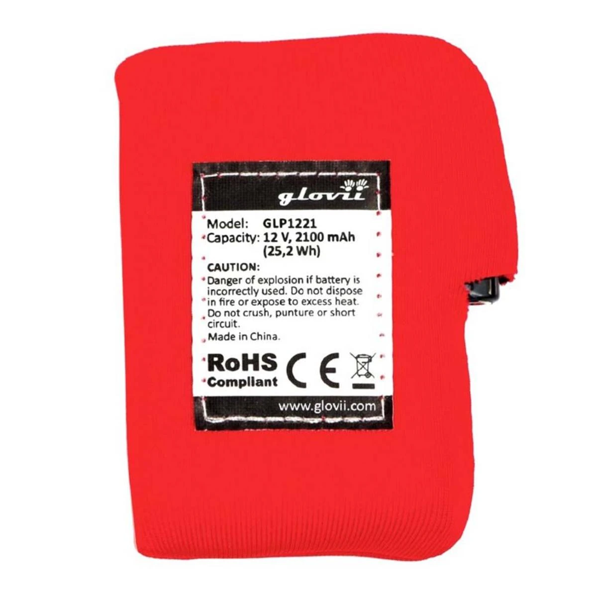 Glovii GLP1121 Battery For Heated Motorcycle Gloves GDB 3 Glovii GLP1121 Battery For Heated Motorcycle Gloves GDB