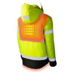 Gobi Heat Flash Heated Hi Vis Reflective Jacket -The Warming Store gobi heat flash heated hi vis reflective jacket 69