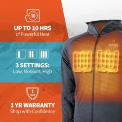 Gobi Heat Mens Apex Heated Tech Hoodie Jacket -The Warming Store gobi heat men s apex heated tech hoodie jacket 25