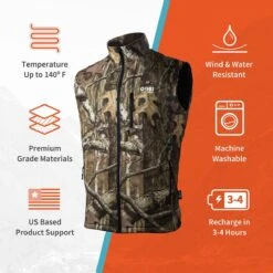 Gobi Heat Mens Colorado Heated Hunting Vest 16 Gobi Heat Mens Colorado Heated Hunting Vest -The Warming Store gobi heat men s colorado heated hunting vest 160