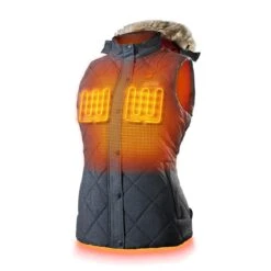 Gobi Heat Womens Cirrus Heated Vest -The Warming Store gobi heat women s cirrus heated vest 110