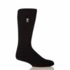 Heat Holders Mens Lite Dunlin Solid Crew Socks - Black -The Warming Store heat holders men s lite dunlin solid crew socks black 3