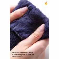 Heat Holders Mens Ultra Lite Cardinal Solid Crew Socks - Black -The Warming Store heat holders men s ultra lite cardinal solid crew socks black 8