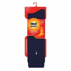 Heat Holders Womens Ashley Original Solid Long Socks - Black -The Warming Store heat holders women s ashley original solid long socks black 6