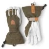 Hestra Army Leather Patrol Gauntlet 5-Finger Gloves -The Warming Store hestra army leather patrol gauntlet gloves 78