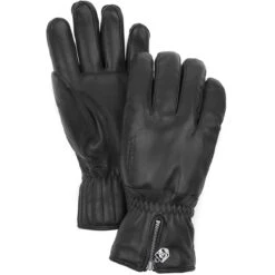 Hestra Leather Swisswool Classic 5-Finger Gloves -The Warming Store hestra leather swisswool classic 5 finger gloves 131