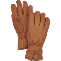 Hestra Leather Swisswool Classic 5-Finger Gloves -The Warming Store hestra leather swisswool classic 5 finger gloves 134