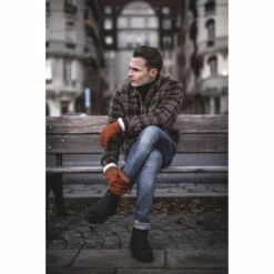 Hestra Mens Joar Nubuck Leather Gloves -The Warming Store hestra men s joar nubuck leather gloves 14