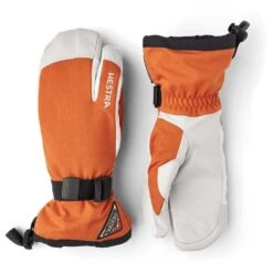 Hestra Powder Gauntlet 3-Finger Ski Gloves -The Warming Store hestra powder gauntlet 3 finger ski gloves 139