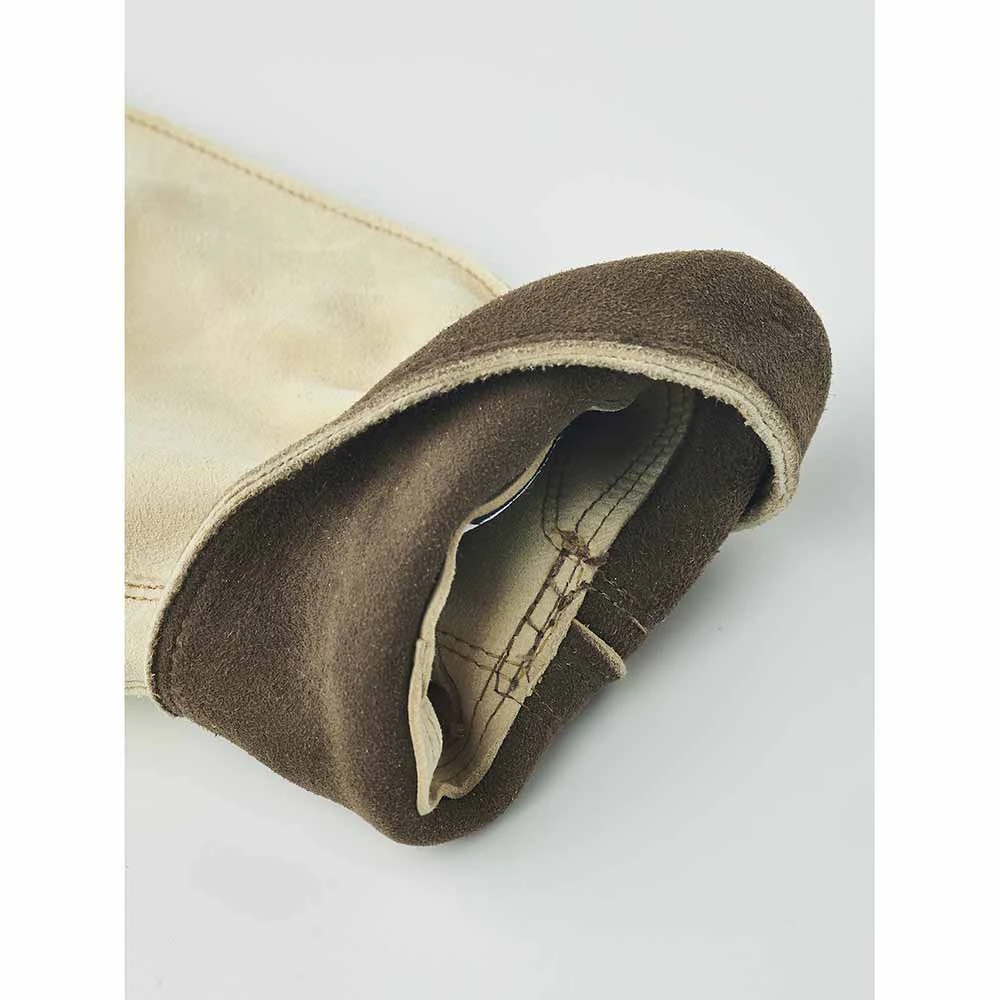 Hestra Unisex Chamois Ranch Leather Gloves 5 Hestra Unisex Chamois Ranch Leather Gloves - Image 3