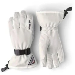 Hestra Unisex Powder Gauntlet 5-Finger Gloves -The Warming Store hestra unisex powder gauntlet 5 finger gloves 141