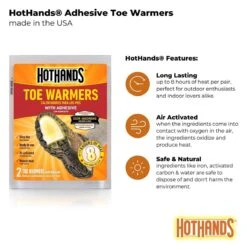 HotHands Toasti Toes 8 Hour Toe Warmers - 40 Pack Case -The Warming Store hothands toasti toes 8 hour toe warmers 40 pack case 85