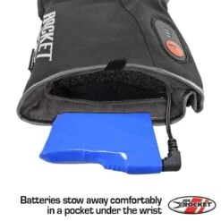 Joe Rocket Burner 7V Heated Textile Glove -The Warming Store joe rocket burner 7v heated textile glove 49
