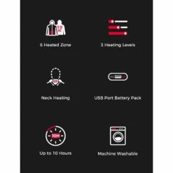 Kemimoto Heated Hoodie With 12V Battery Pack -The Warming Store kemimoto heated hoodie with 12v battery pack 13