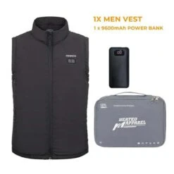 Kemimoto Mens Classs Dual Power Heated Vest -The Warming Store kemimoto men s classs dual power heated vest 112