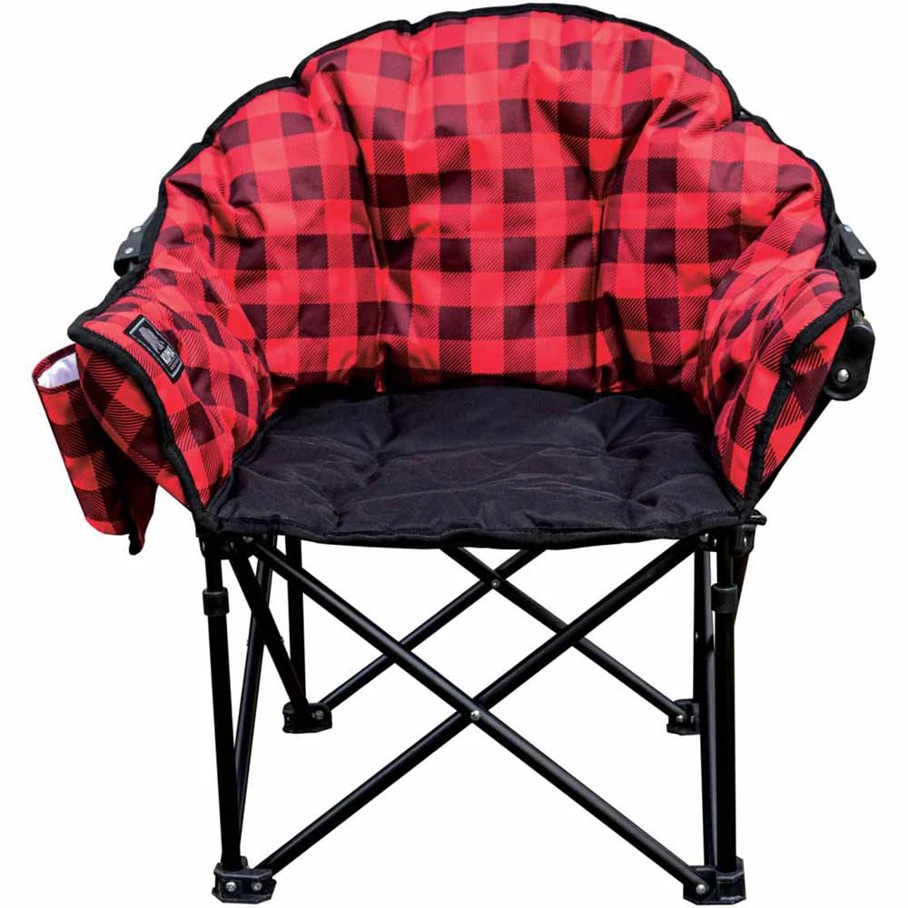 KUMA Outdoor Gear Lazy Bear Junior Chair - Red/Black 3 KUMA Outdoor Gear Lazy Bear Junior Chair - Red/Black