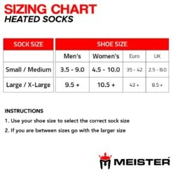 Meister Battery Heated Socks 8 Meister Battery Heated Socks -The Warming Store meister battery heated socks 78