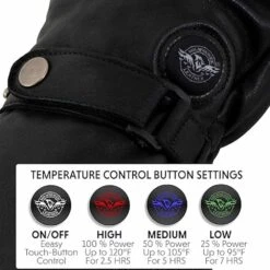Milwaukee Leather Mens 7V Leather Heated Winter Gloves 15 Milwaukee Leather Mens 7V Leather Heated Winter Gloves -The Warming Store milwaukee leather men s 7v leather heated winter gloves 10