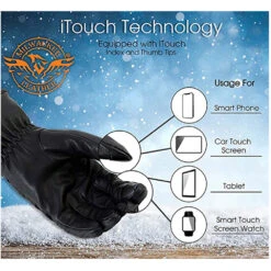 Milwaukee Leather Mens 7V Leather Heated Winter Gloves 18 Milwaukee Leather Mens 7V Leather Heated Winter Gloves -The Warming Store milwaukee leather men s 7v leather heated winter gloves 13