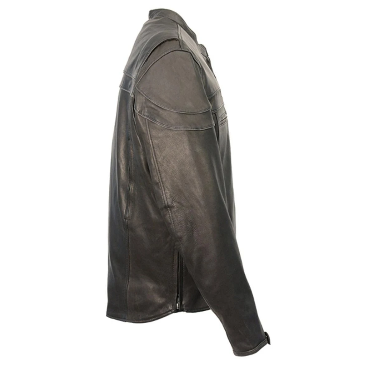 Milwaukee Leather Mens Lightweight Sporty Scooter Crossover Jacket 4 Milwaukee Leather Mens Lightweight Sporty Scooter Crossover Jacket - Image 2