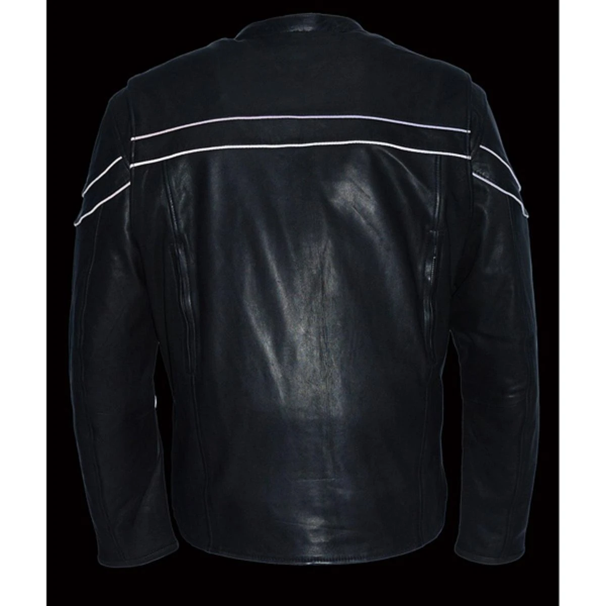 Milwaukee Leather Mens Lightweight Sporty Scooter Crossover Jacket 7 Milwaukee Leather Mens Lightweight Sporty Scooter Crossover Jacket - Image 5